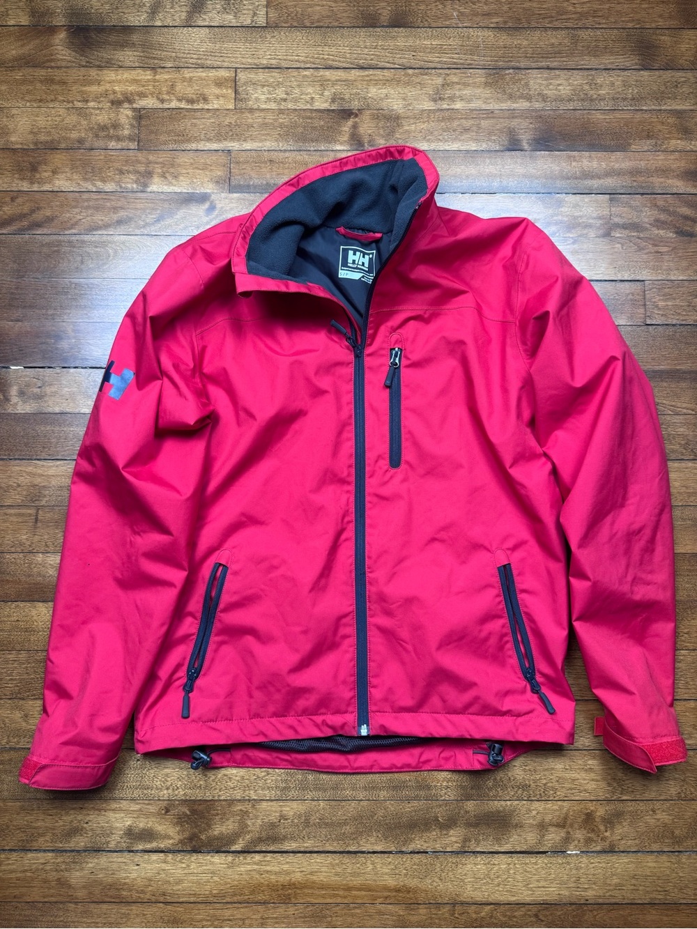 Helly Hanson 28113 Red Crew Midlayer Sailing Jacket Men’s M